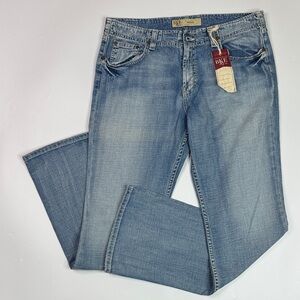 BKE Wendi Denim Bootcut Jeans Size 34 x 31.5 NWT (Flaw)